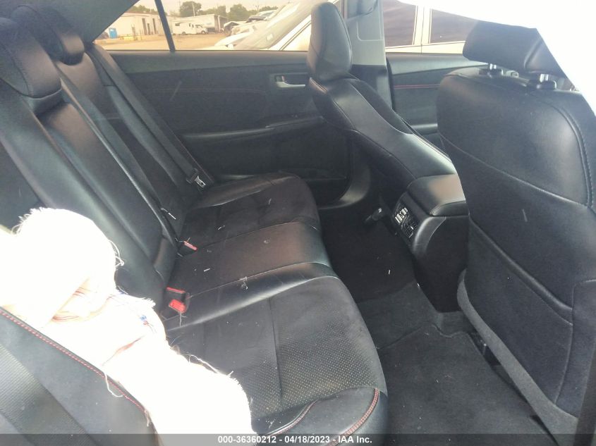 2015 TOYOTA CAMRY XLE/SE/LE/XSE - 4T1BF1FK7FU481464