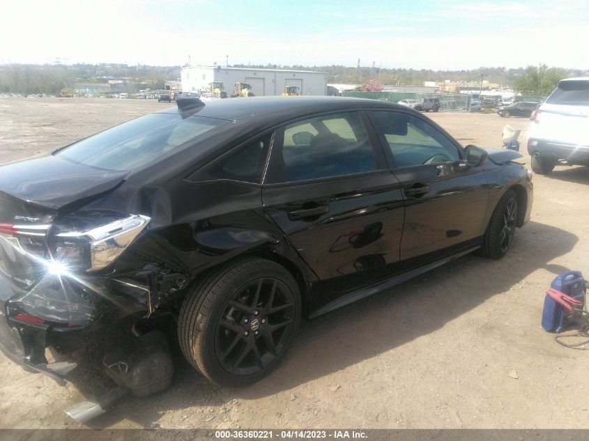 2022 HONDA CIVIC SEDAN SPORT - 2HGFE2F55NH565200