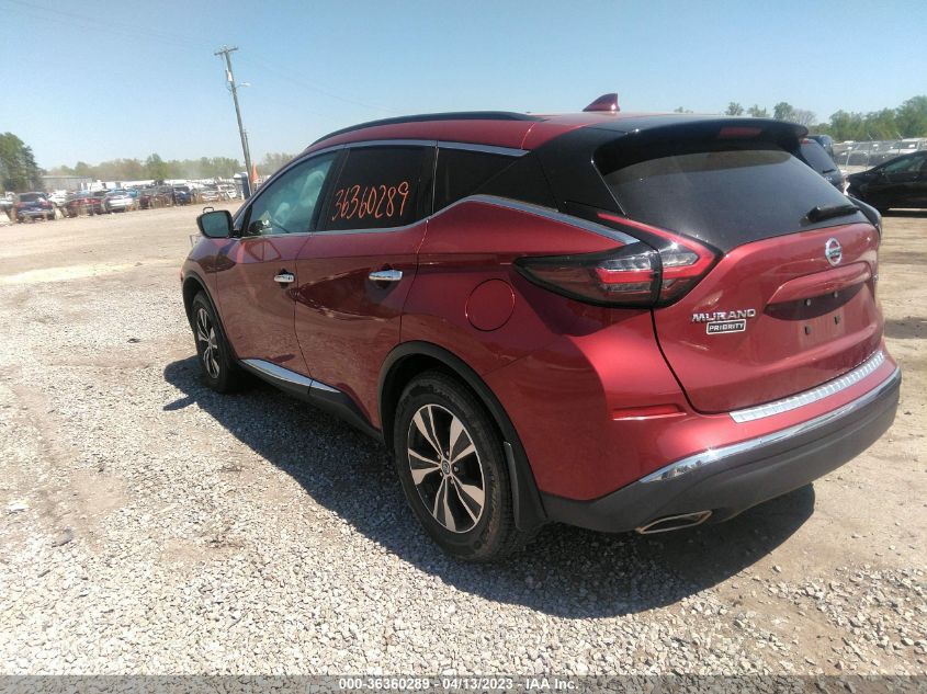 2019 NISSAN MURANO SV - 5N1AZ2MJ3KN137850