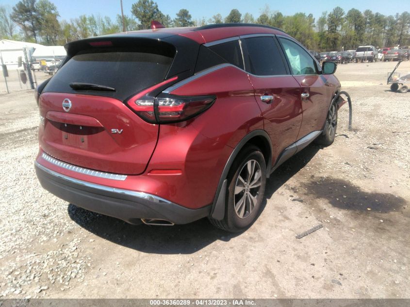 2019 NISSAN MURANO SV - 5N1AZ2MJ3KN137850