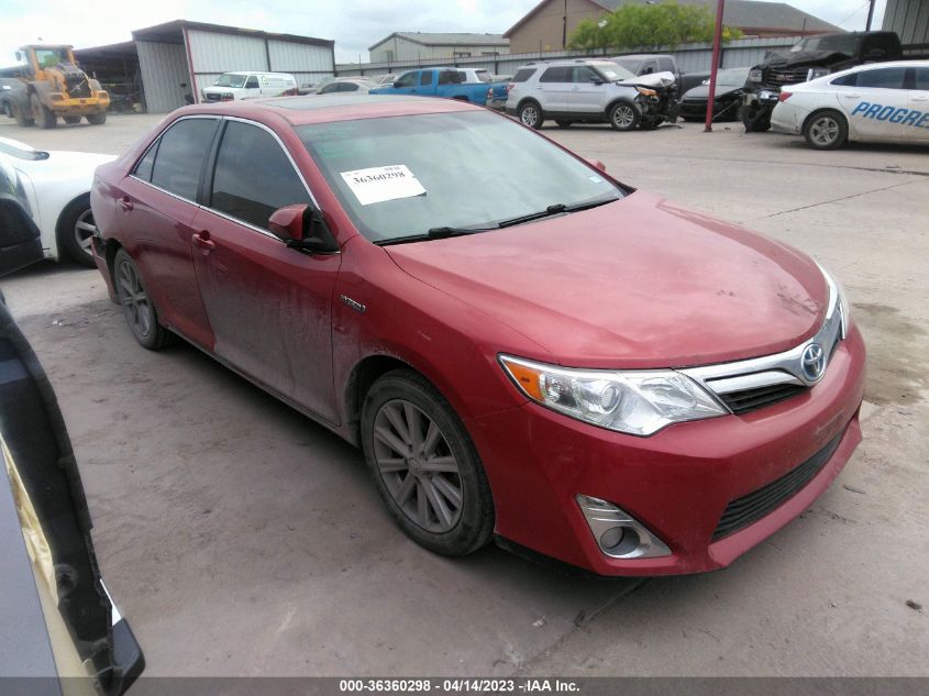 2014 TOYOTA CAMRY HYBRID LE/XLE/SE LIMITED EDITION - 4T1BD1FK6EU115645