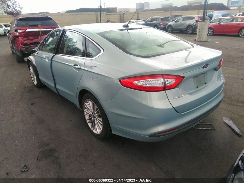 2014 FORD FUSION SE HYBRID - 3FA6P0LU7ER203193