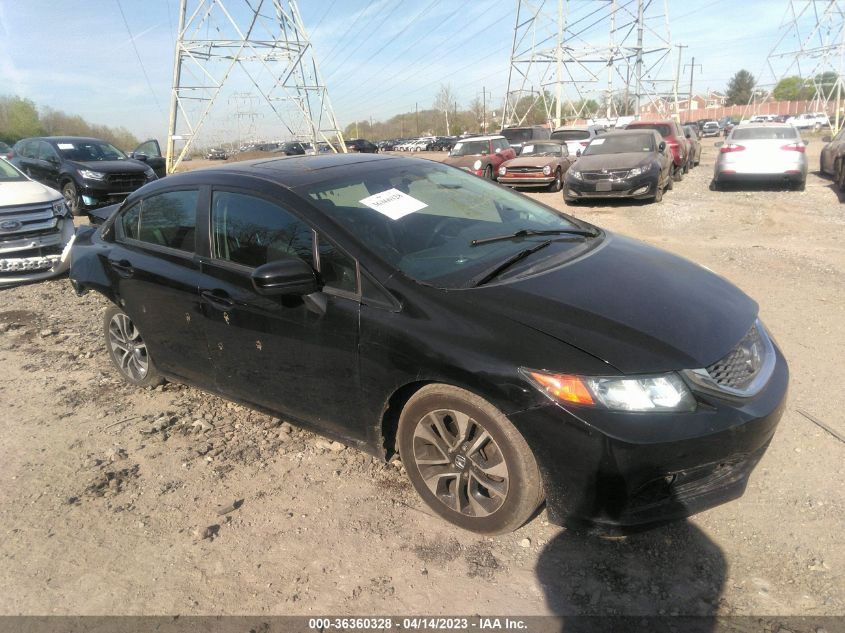2014 HONDA CIVIC EX - 2HGFB2F89EH554493