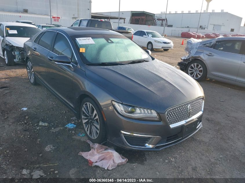 2017 LINCOLN MKZ RESERVE - 3LN6L5F97HR602888