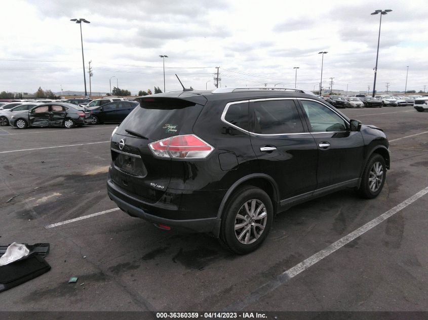 2015 NISSAN ROGUE SV - KNMAT2MV9FP506231