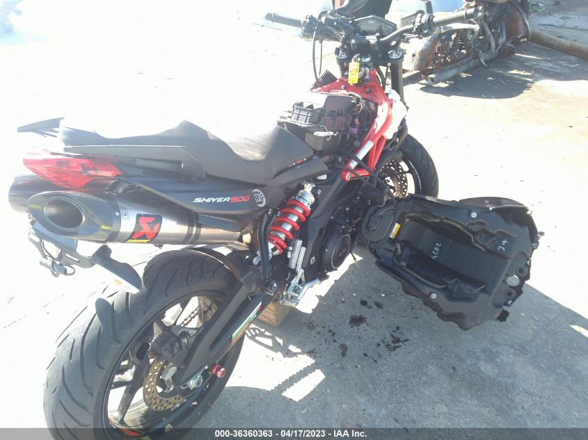 2020 APRILIA SHIVER ZD4KHU01XLS000084