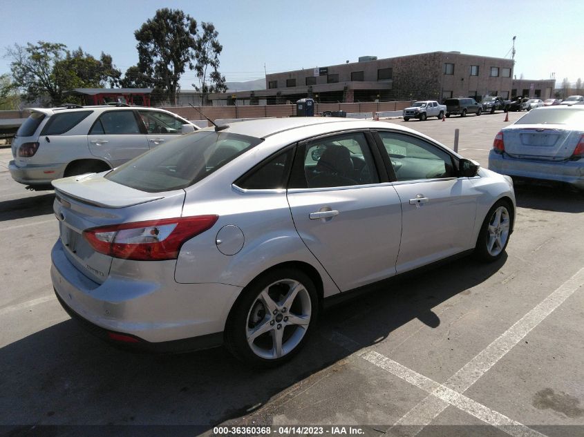 2014 FORD FOCUS TITANIUM - 1FADP3J26EL271624