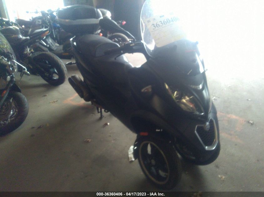 2016 PIAGGIO MP3 500 SPORT ABS ZAPM860X2G5000331