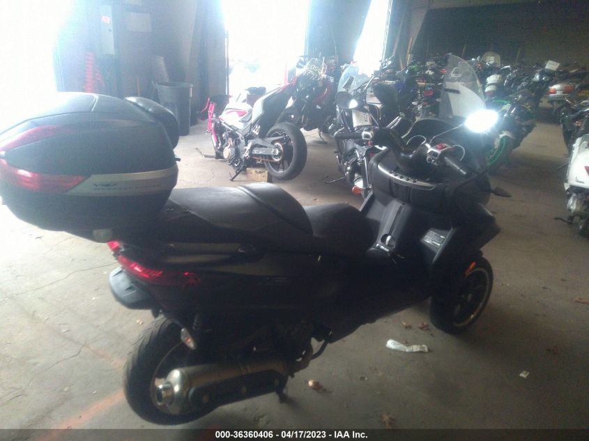 2016 PIAGGIO MP3 500 SPORT ABS ZAPM860X2G5000331
