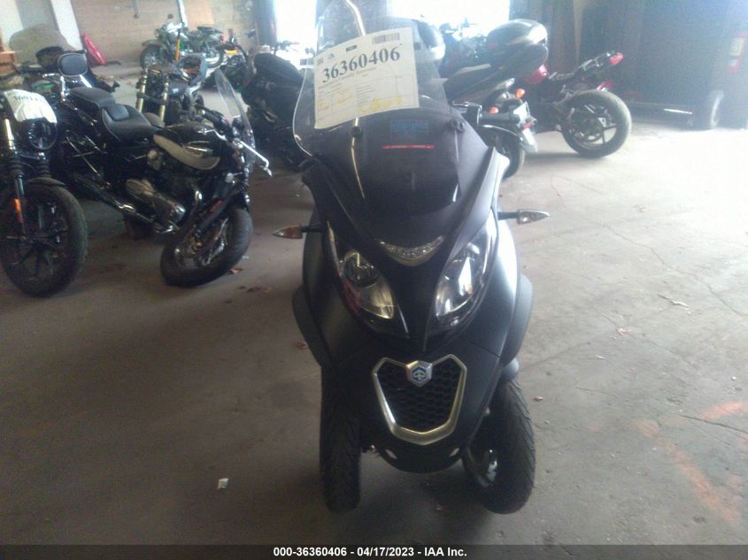 2016 PIAGGIO MP3 500 SPORT ABS ZAPM860X2G5000331
