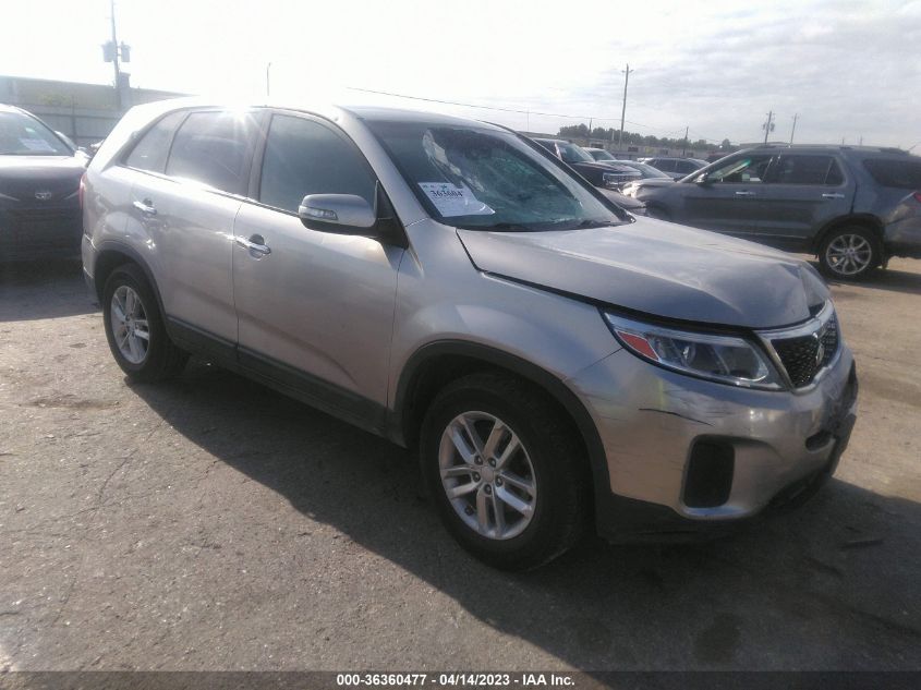 2014 KIA SORENTO LX - 5XYKT3A69EG485406