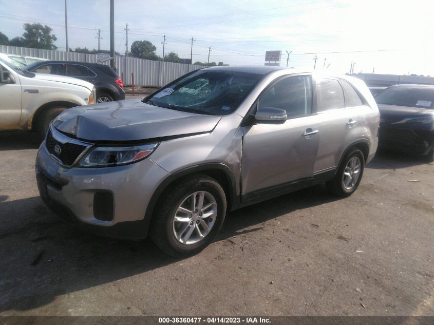 2014 KIA SORENTO LX - 5XYKT3A69EG485406