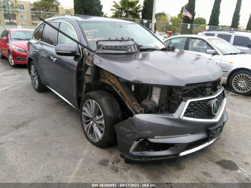 2017 ACURA MDX W/TECHNOLOGY PKG - 5FRYD3H56HB012593