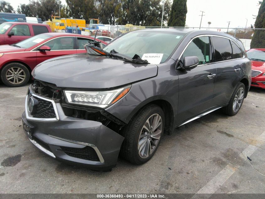 2017 ACURA MDX W/TECHNOLOGY PKG - 5FRYD3H56HB012593