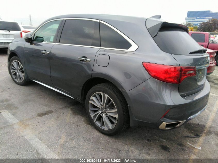 2017 ACURA MDX W/TECHNOLOGY PKG - 5FRYD3H56HB012593