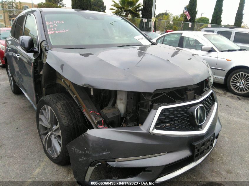2017 ACURA MDX W/TECHNOLOGY PKG - 5FRYD3H56HB012593