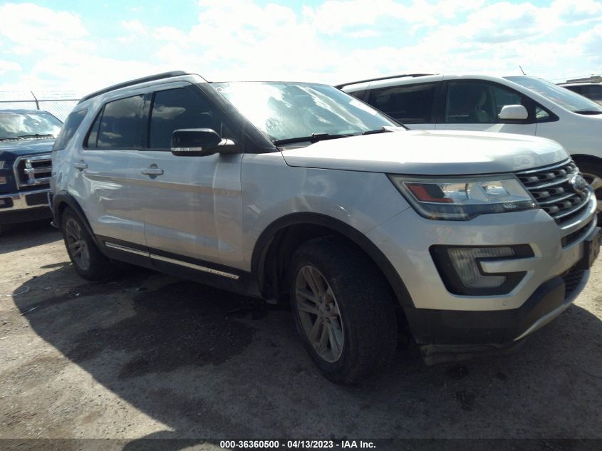 2016 FORD EXPLORER XLT - 1FM5K7D86GGD01510