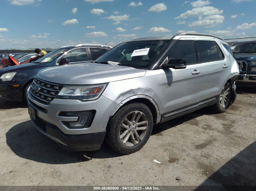 2016 FORD EXPLORER XLT - 1FM5K7D86GGD01510