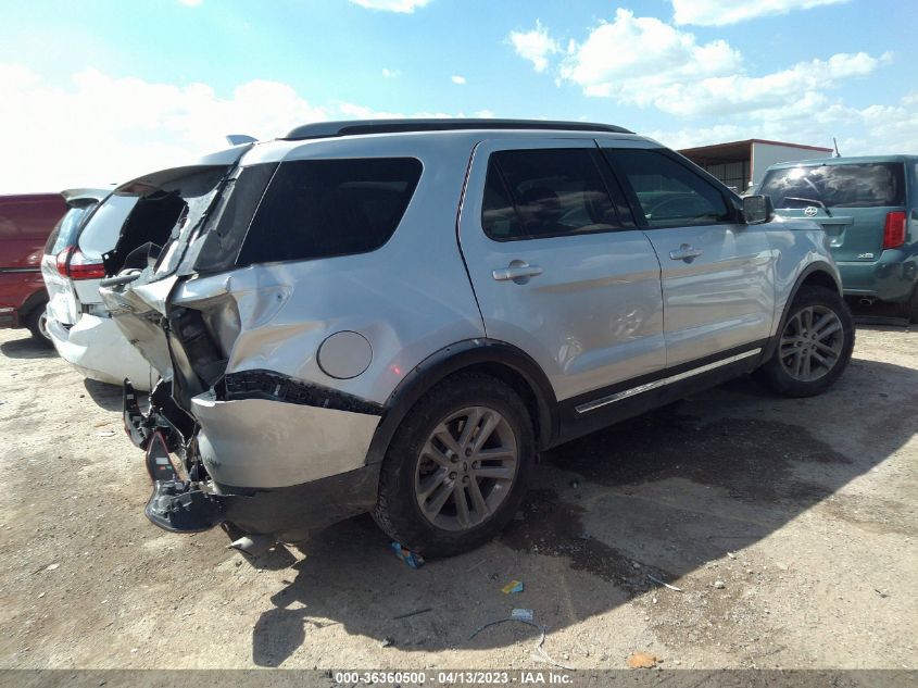 2016 FORD EXPLORER XLT - 1FM5K7D86GGD01510