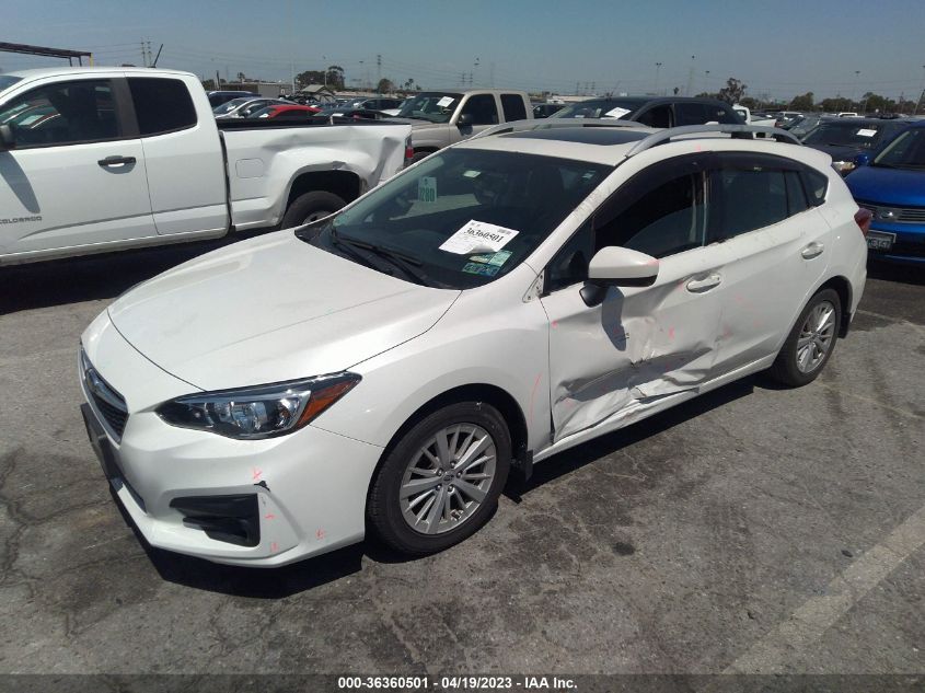 2017 SUBARU IMPREZA PREMIUM - 4S3GTAB61H3706322