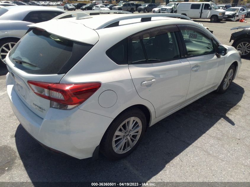 2017 SUBARU IMPREZA PREMIUM - 4S3GTAB61H3706322