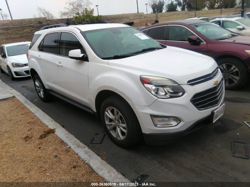 2016 CHEVROLET EQUINOX LT - 2GNALCEK6G1156122