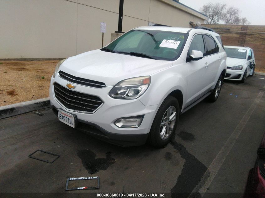 2016 CHEVROLET EQUINOX LT - 2GNALCEK6G1156122