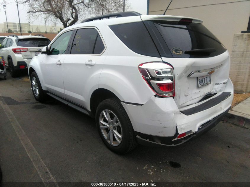 2016 CHEVROLET EQUINOX LT - 2GNALCEK6G1156122