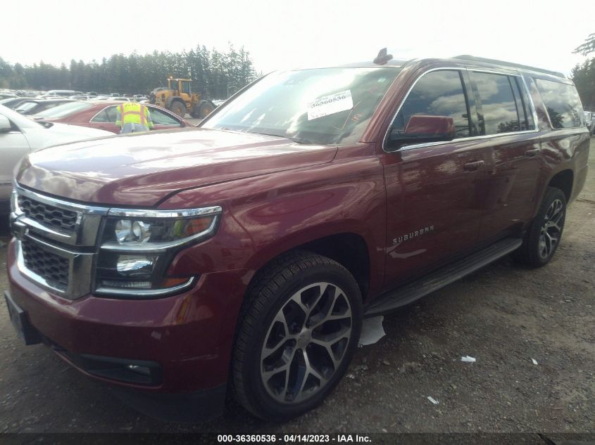 2019 CHEVROLET SUBURBAN LT - 1GNSKHKC1KR361445