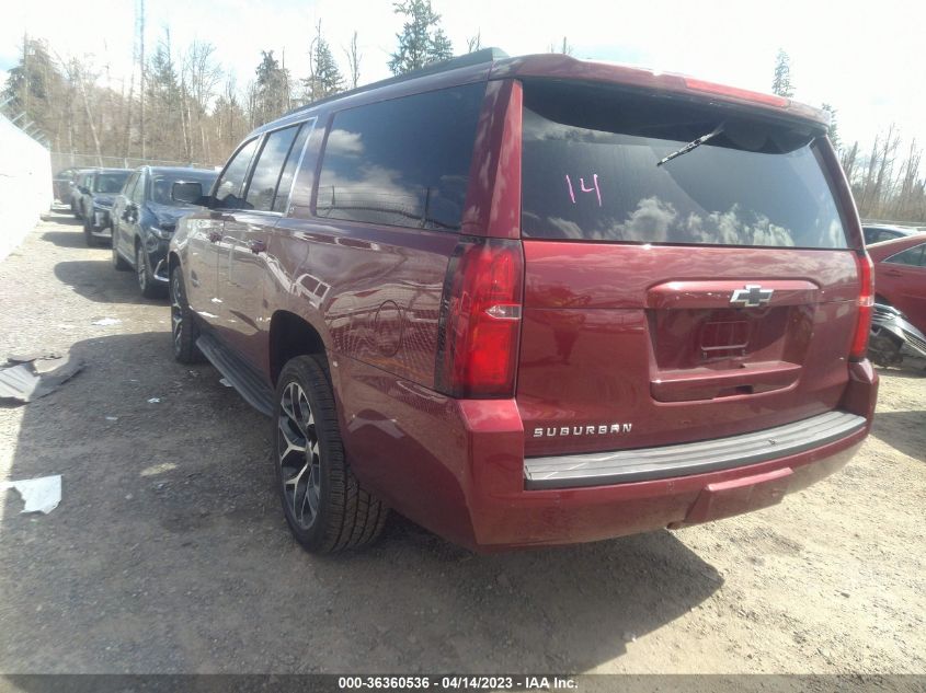 2019 CHEVROLET SUBURBAN LT - 1GNSKHKC1KR361445