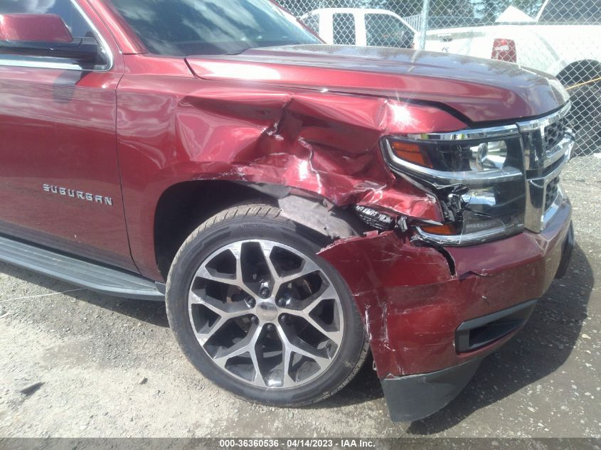 2019 CHEVROLET SUBURBAN LT - 1GNSKHKC1KR361445