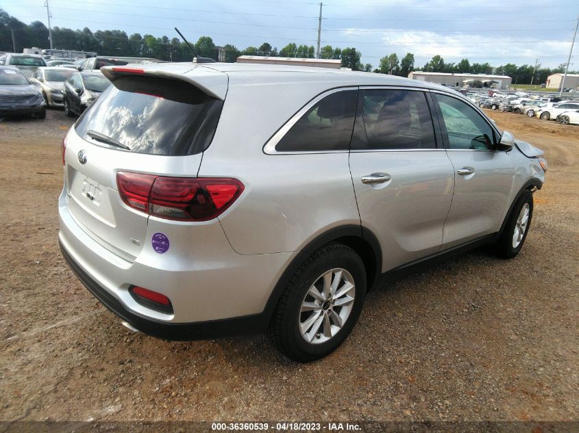 2019 KIA SORENTO LX V6 - 5XYPG4A5XKG571262