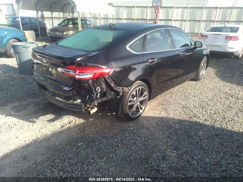 2020 FORD FUSION TITANIUM - 3FA6P0K99LR174578