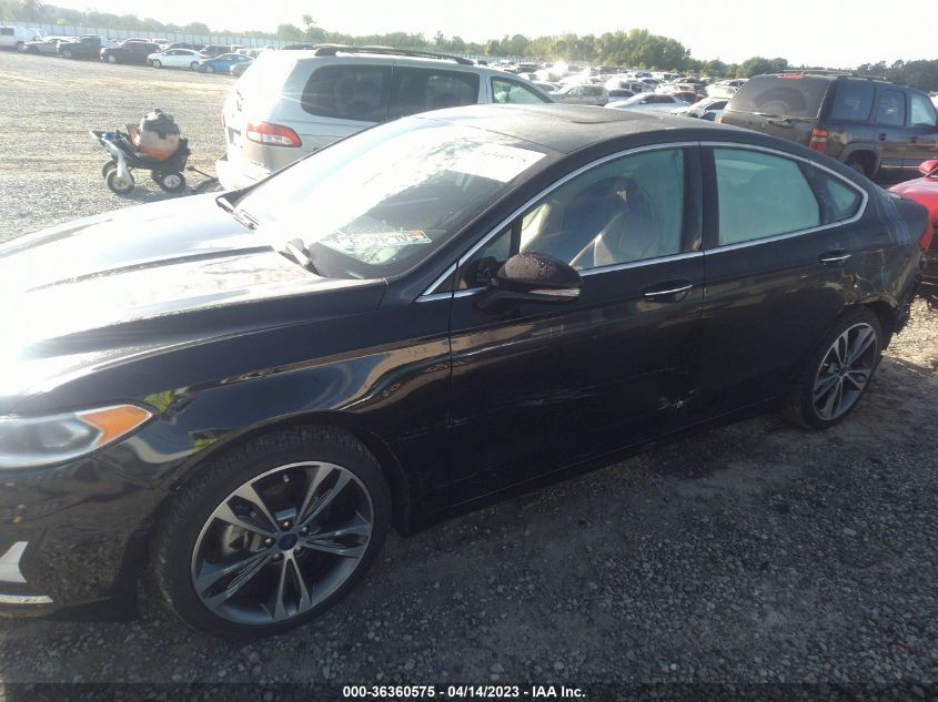 2020 FORD FUSION TITANIUM - 3FA6P0K99LR174578