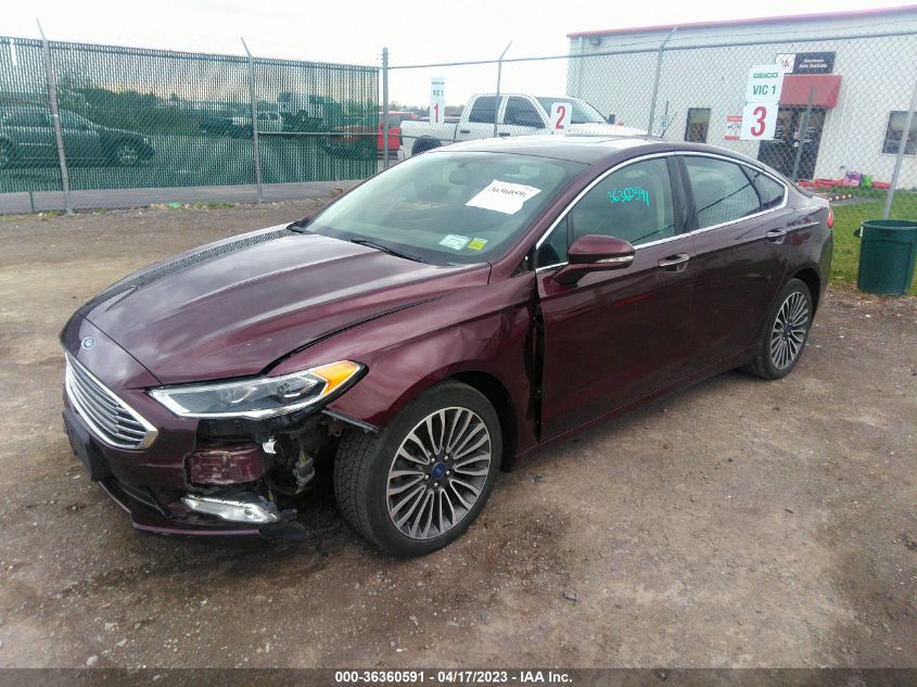 2017 FORD FUSION SE - 3FA6P0H90HR271604