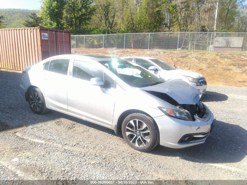 2013 HONDA CIVIC SDN EX-L - 19XFB2F93DE082731