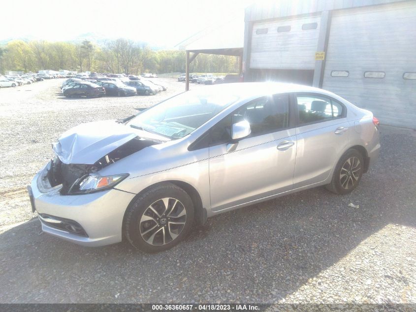 2013 HONDA CIVIC SDN EX-L - 19XFB2F93DE082731
