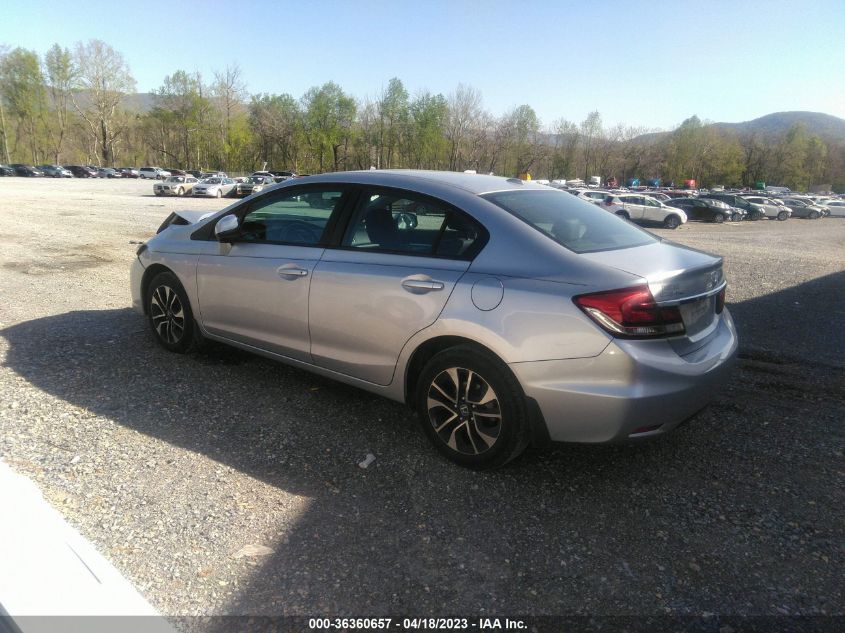 2013 HONDA CIVIC SDN EX-L - 19XFB2F93DE082731