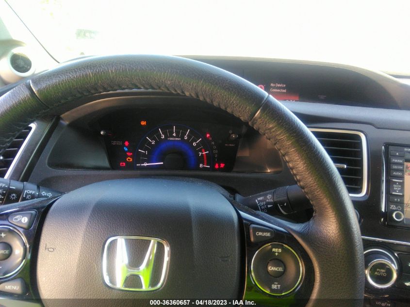 2013 HONDA CIVIC SDN EX-L - 19XFB2F93DE082731