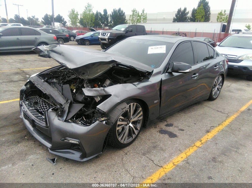 VIN JN1EV7AP0LM204518 2020 INFINITI Q50 3.0T SPORT