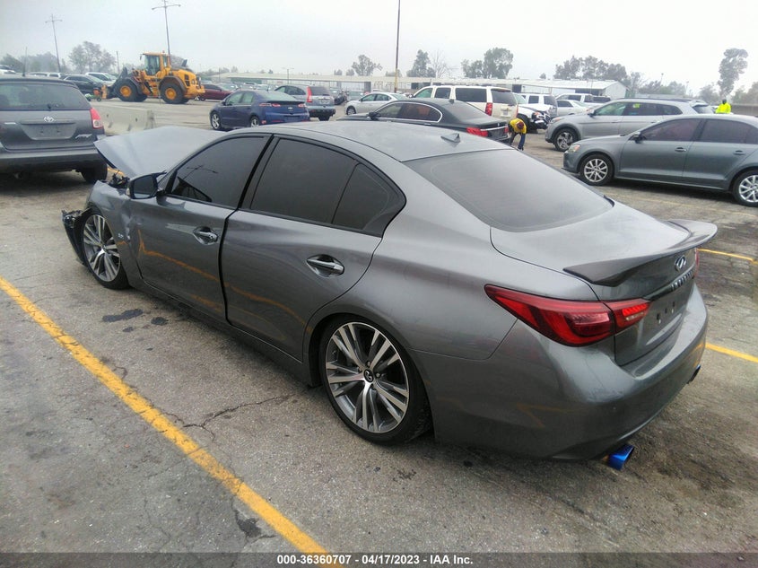 VIN JN1EV7AP0LM204518 2020 INFINITI Q50 3.0T SPORT