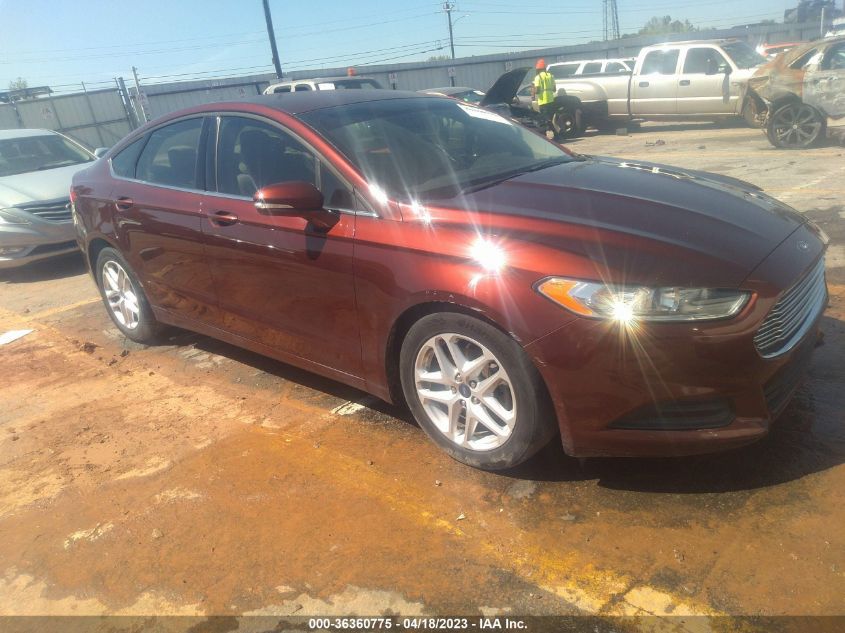 2016 FORD FUSION SE - 3FA6P0HD4GR243338