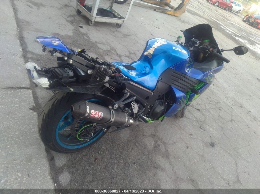 2007 KAWASAKI ZX1400 A JKBZXNA167A017435
