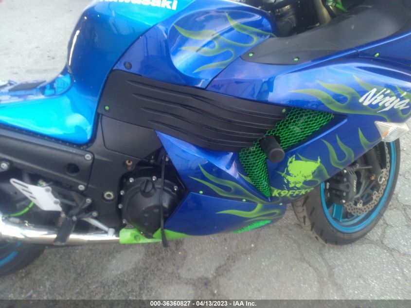 2007 KAWASAKI ZX1400 A JKBZXNA167A017435