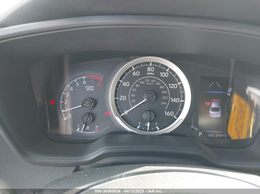 VIN JTDEPMAE4MJ145836 2021 TOYOTA COROLLA LE