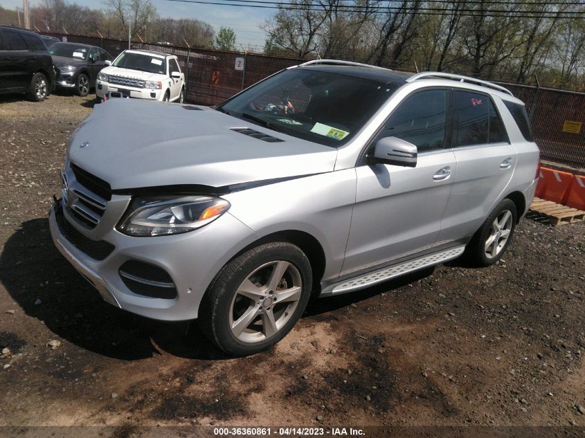 2016 MERCEDES-BENZ GLE GLE 350 - 4JGDA5HB6GA813182