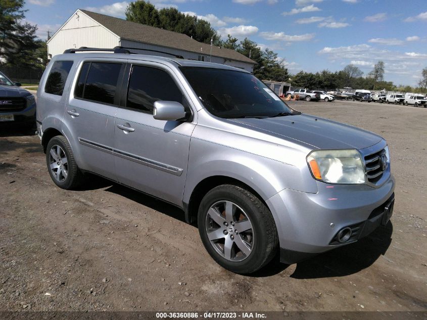 2013 HONDA PILOT TOURING - 5FNYF4H93DB025932