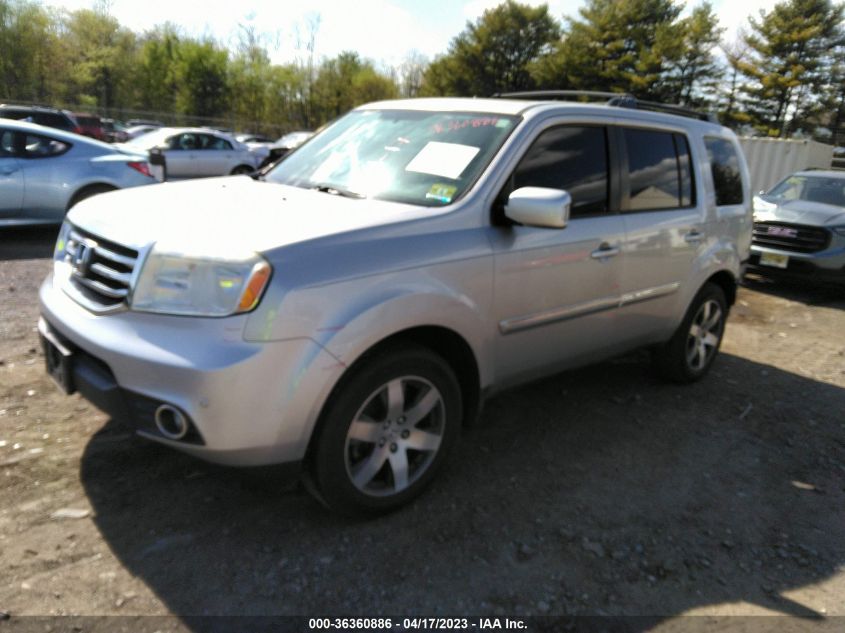 2013 HONDA PILOT TOURING - 5FNYF4H93DB025932