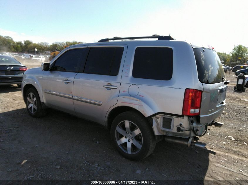 2013 HONDA PILOT TOURING - 5FNYF4H93DB025932