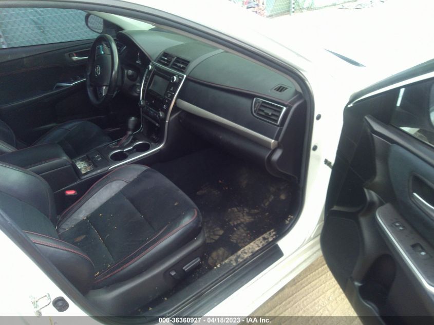 2015 TOYOTA CAMRY XLE/SE/LE/XSE - 4T1BF1FK6FU064854